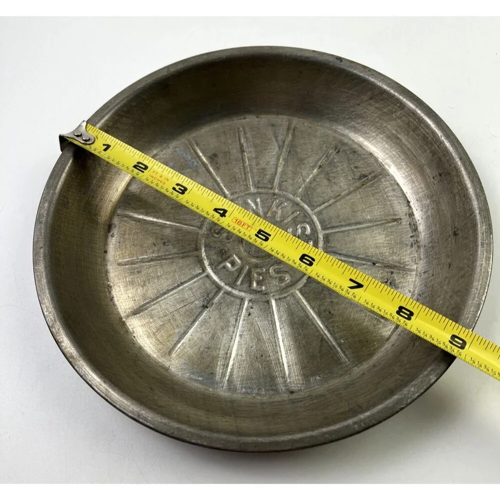 5 Vintage Pie Tins: Sunkist, Bakers Square, Poppin' Fresh, Betty Crocker, Misc.
